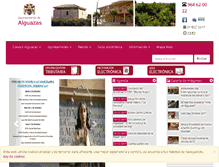 Tablet Screenshot of alguazas.es